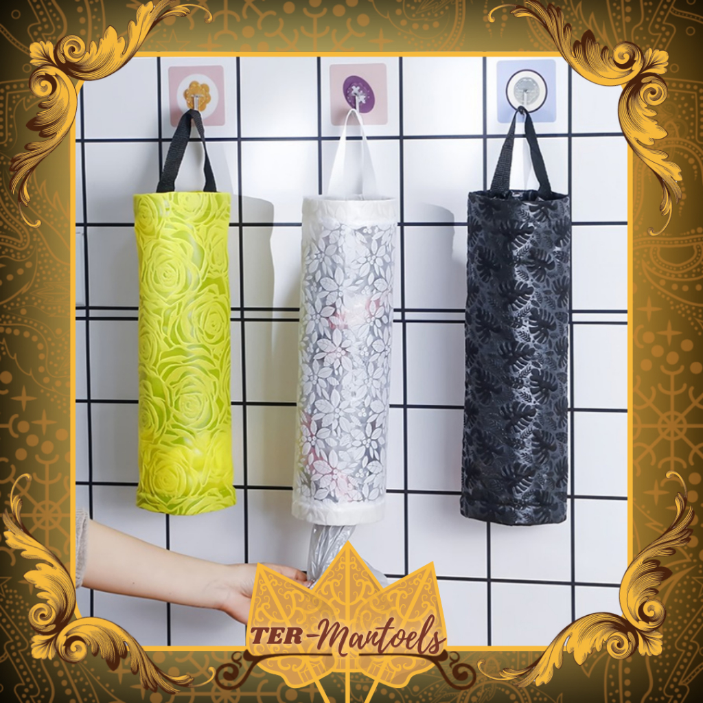 Keranjang Rak Dispenser / Tas Penyimpanan Serbaguna / Tas Gantung Plastik