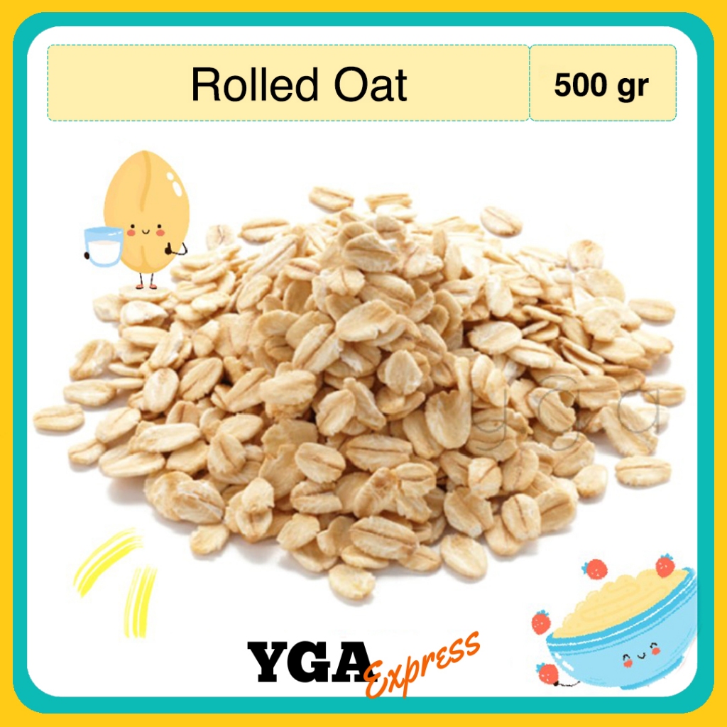 

Organic Rolled Oat Natural 500gr