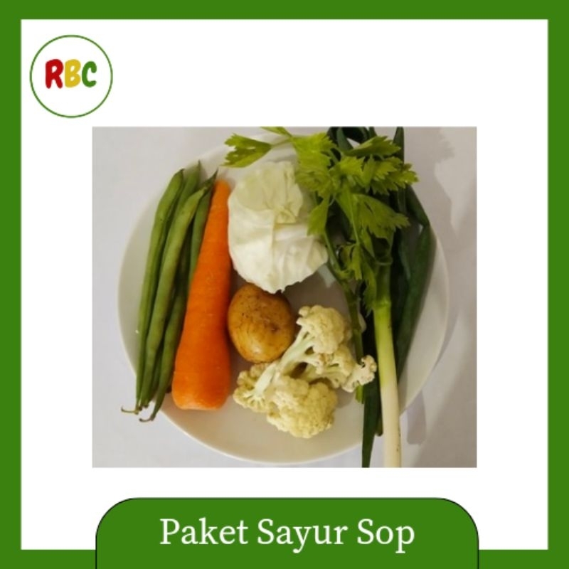 

Paket sayur sop segar per bungkus