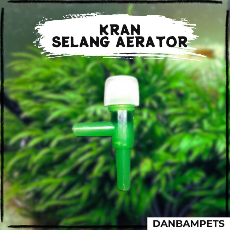 Kran udara selang aerator aquarium / Kran Air Selang Aerator Aquarium