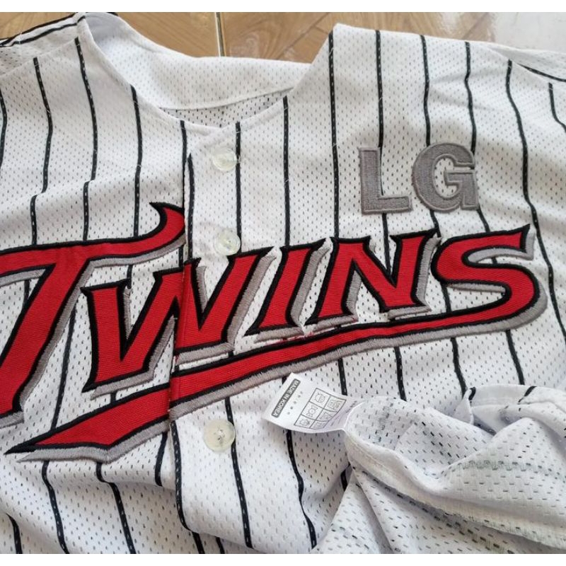 baju baseball twins LG
