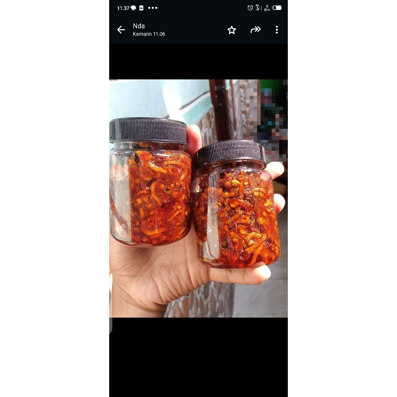 

Berkah sambal cumi