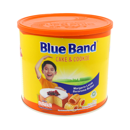 

MARGARIN BLUE BAND CAKE COOKIE TIN 2KG