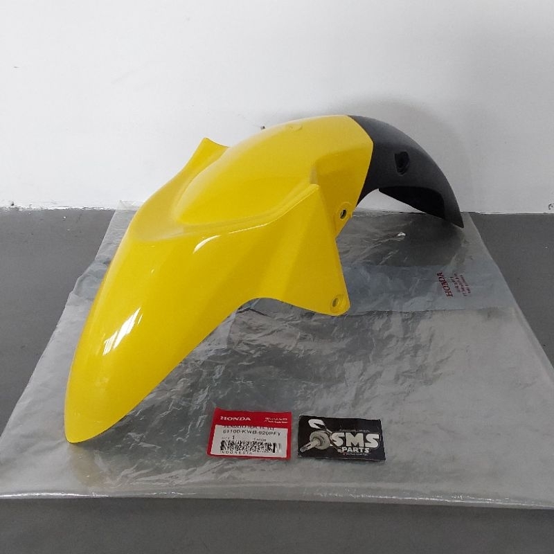 Slebor Spakbor Fender Depan Blade Old 110 Kuning Original 61100 KWB 920PFY