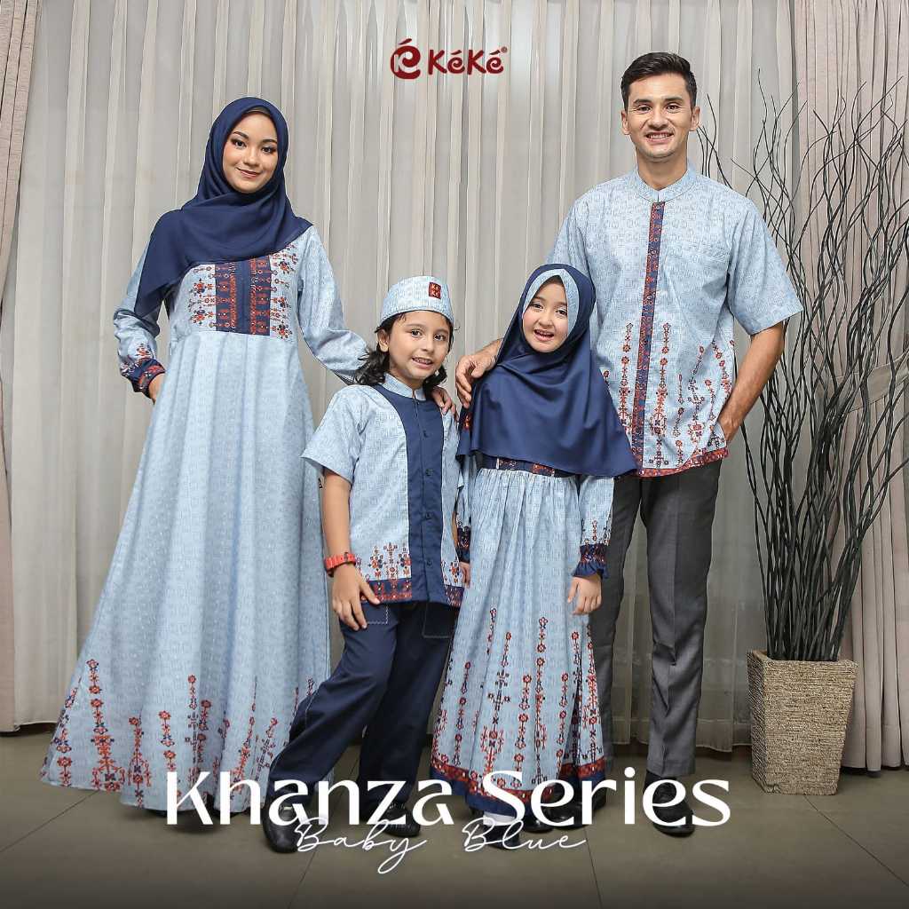 Sarimbit Keke Khanza Series Baby Blue