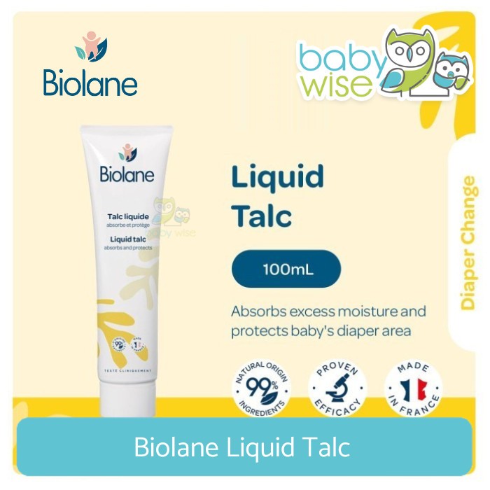 Biolane Liquid Talc - Bedak Cair Pencegah Iritasi Ruam Popok Bayi