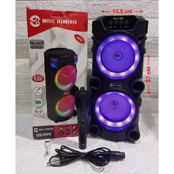 Speaker spiker wireless bluetooth 999 plus mic