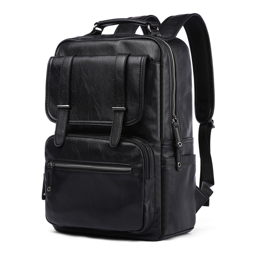 Superbuys Tas Ransel Kulit Pria Tas Kulit Pria BackPack Kulit Pria KOREA