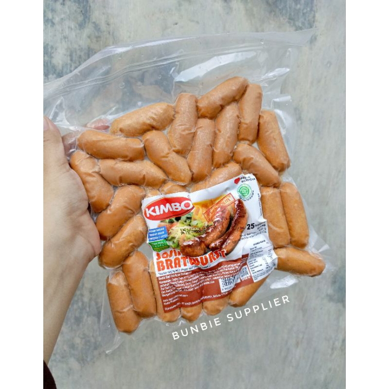 

Sosis Kimbo Mini Bratwurst Cocktail 450gr