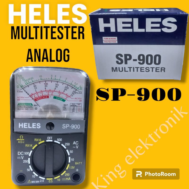 MULTITESTER ANALOG HELES SP900