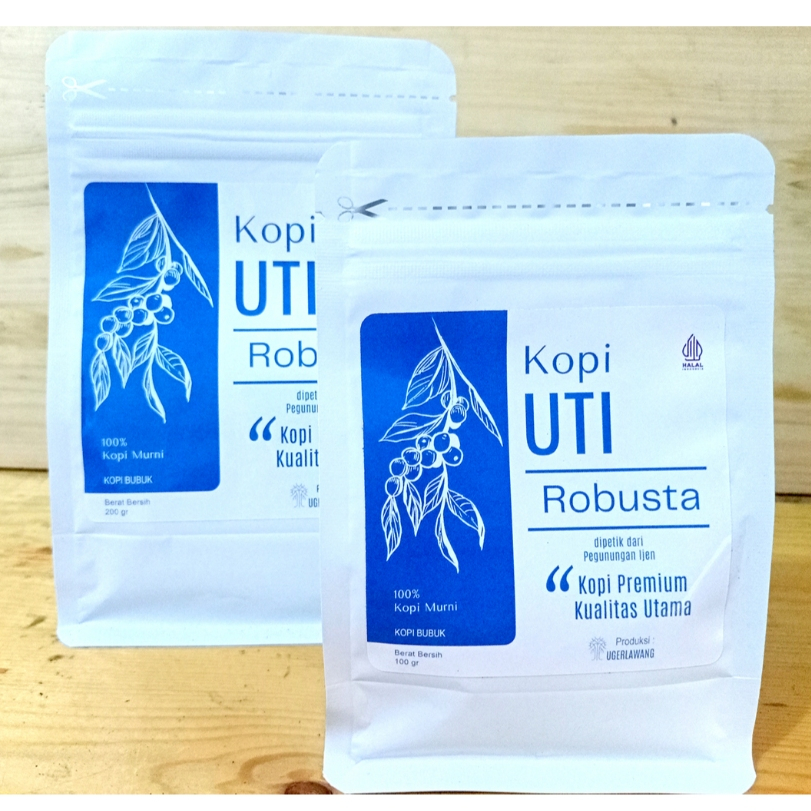 

Kopi Uti Java Robusta Pegunungan Ijen - Pilih 100g/200g, 100% Murni & Halus