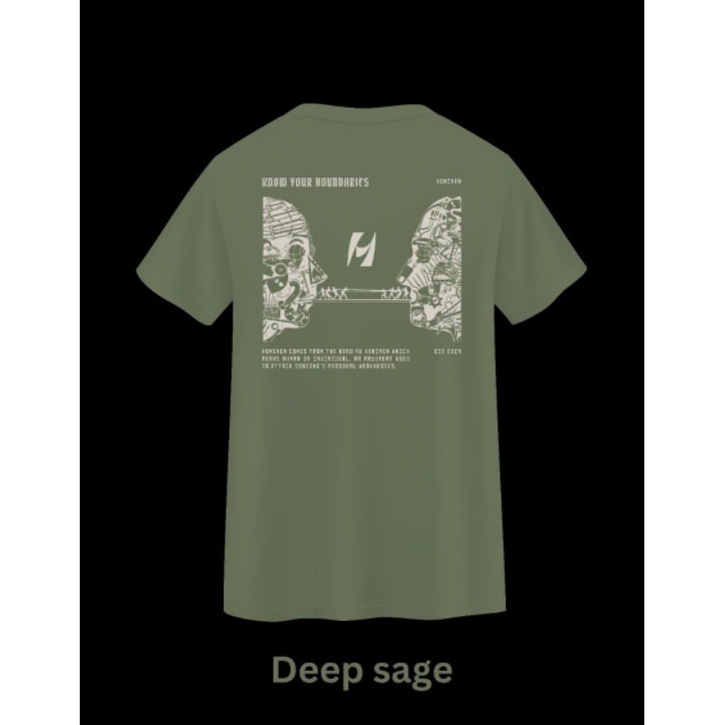 Hominem- Argumentum Ad Hominem Green Army Boxy T-shirt