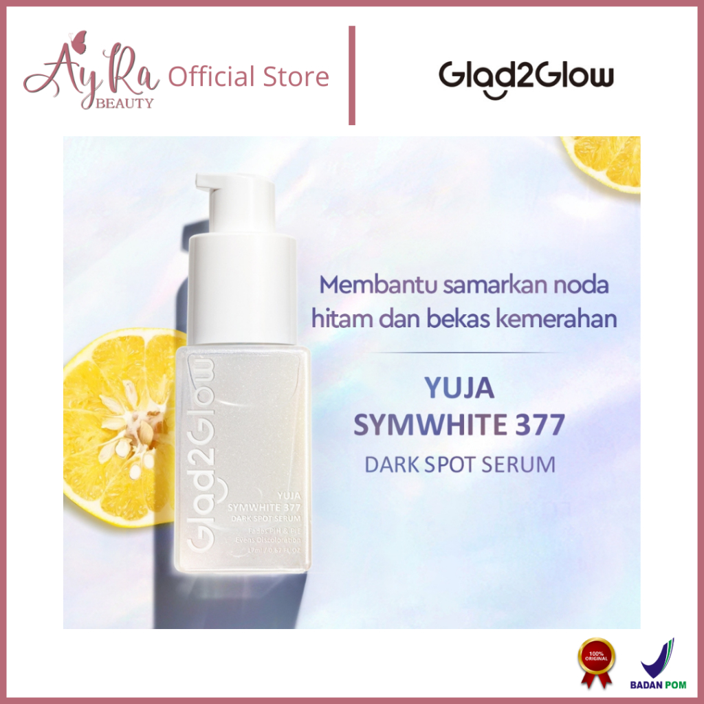 AyRa Beauty - GLAD 2 GLOW Yuja Symwhite 377 Dark Spot Serum 17 ml