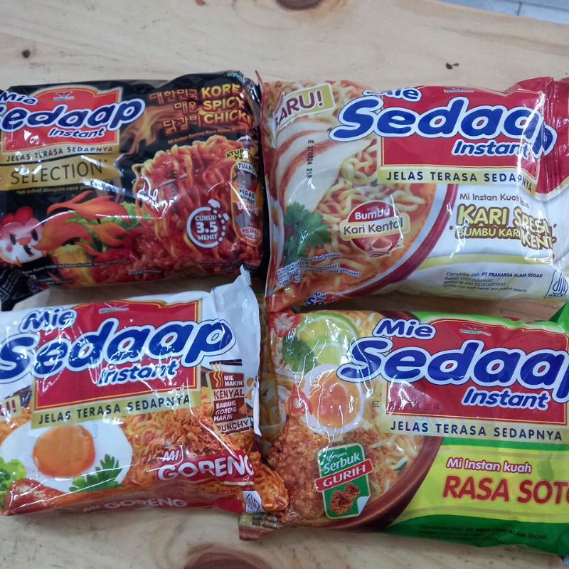 

Mi Sedaap Instan All Variant 90gr