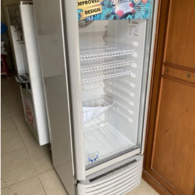 SHOWCASE KULKAS PENDINGIN GETRA GEA SINGLE DOOR