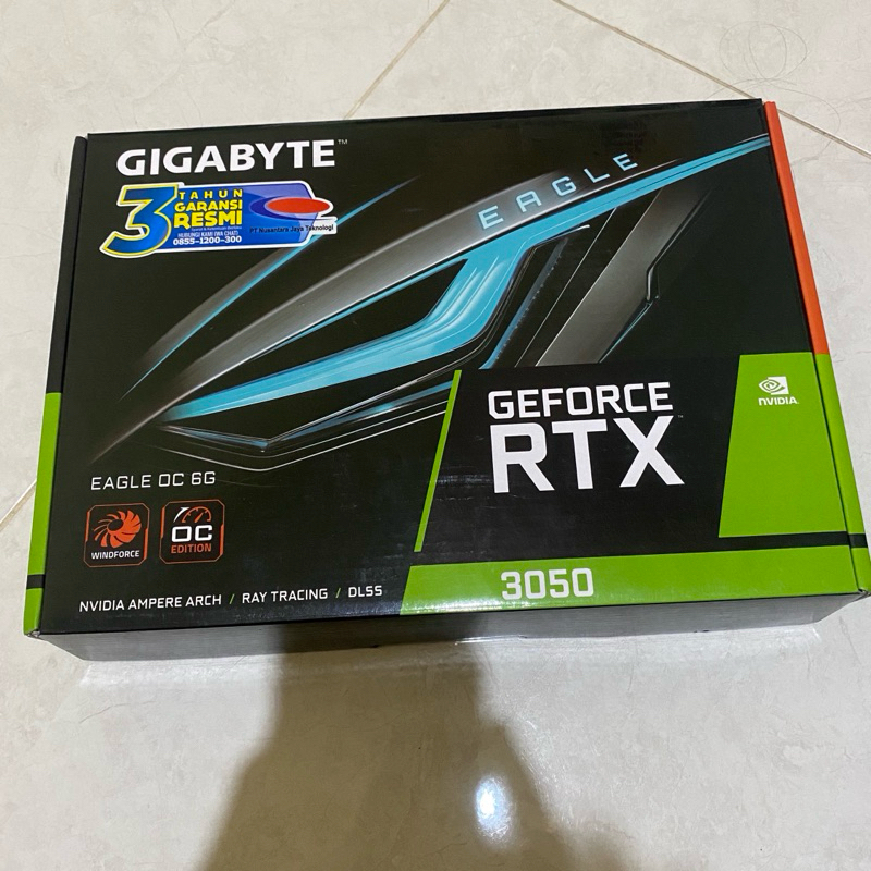 Nvidia GeForce RTX 3050 Eagle OC 6GB Gigabyte