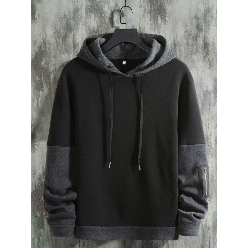 Azril sweater hoodie xpanjer laki-laki/pria dewasa