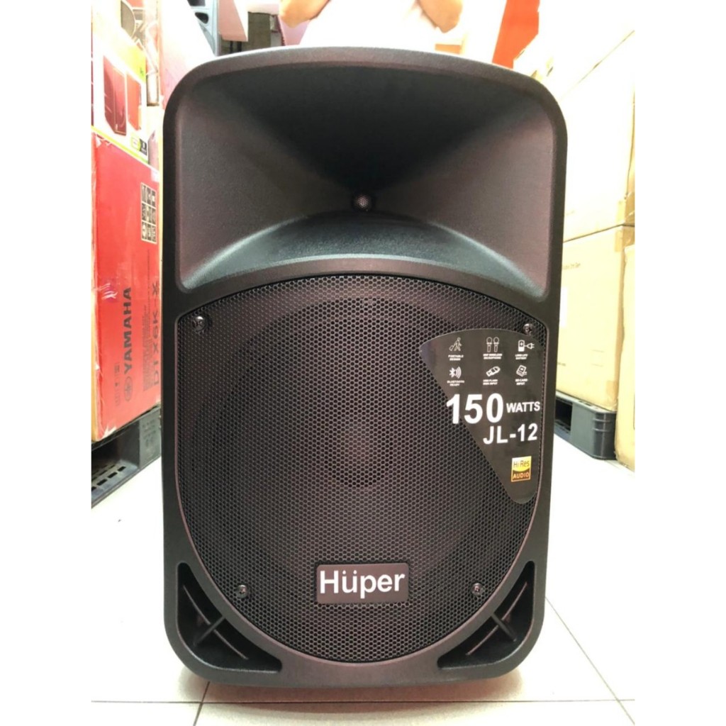 Speaker Portable Wireless Meeting HUPER JL12 PRO / JL 12 PRO - ORIGINAL 12 INCH