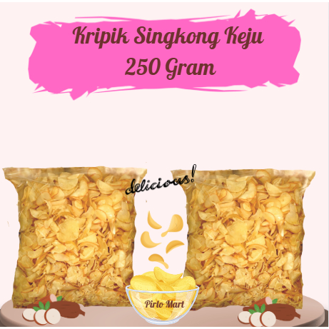 

Kripik Singkong Keju 250 Gr