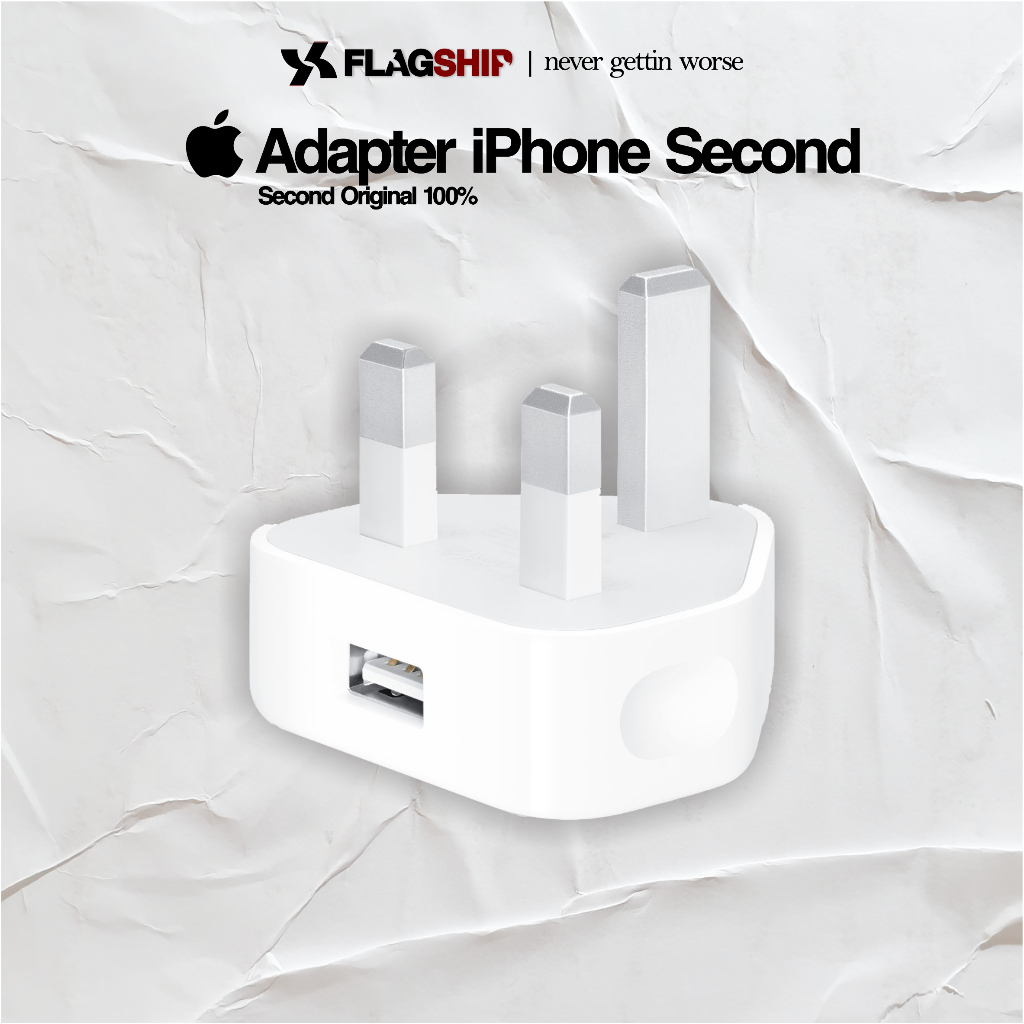 55.Flagship - 5W USB Power Adapter Original Apple Second