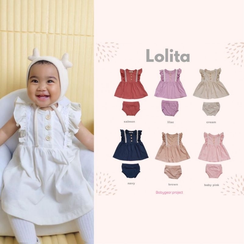 BABYGEAR.PROJECT - Lolita - dress anak perempuan