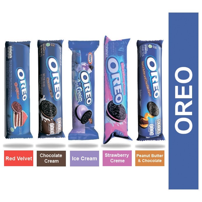 

Oreo Roll 119,6gr 5 Varian Rasa HALAL