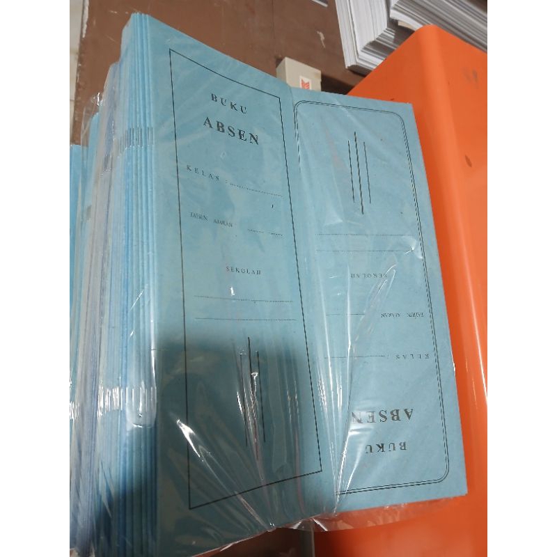 

Buku absen cetak SD/SMP/SMA