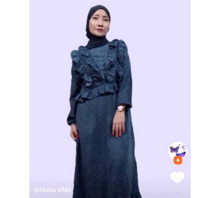 preloved dress ZASKIA MECCA