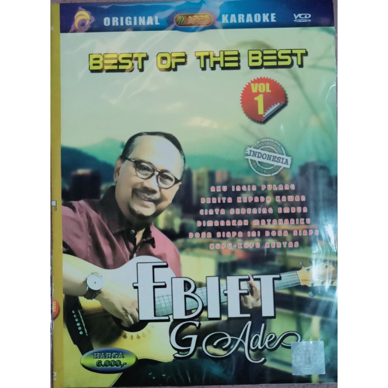 VCD original Ebiet g Ade best of the best vol.1