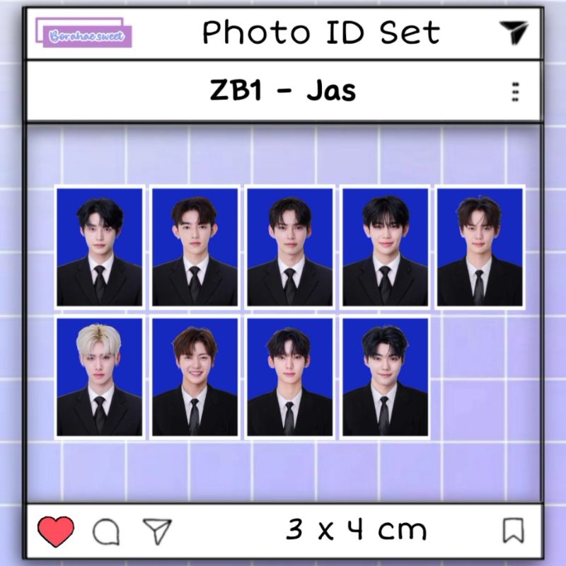 Photo ID ZB1 / Photo ID Zerobaseone / Photo Member ID Boys Planet / Photo Member ID ZB1 / Zerobaseon