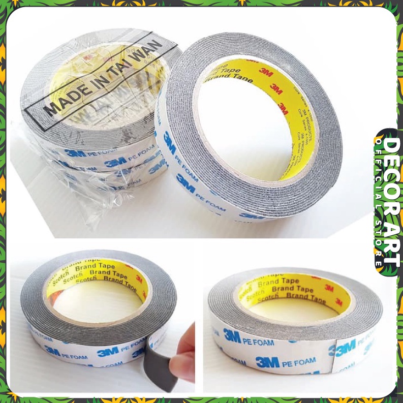 

GROSIRAN MURAH 1 Gulung Double Tape Foam Merk 3M Original Taiwan AKS