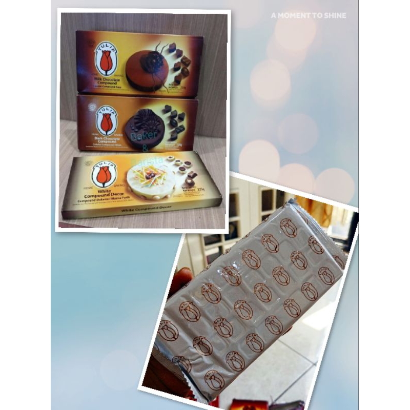 

Coklat Tulip Compound 225gr (FOIL)