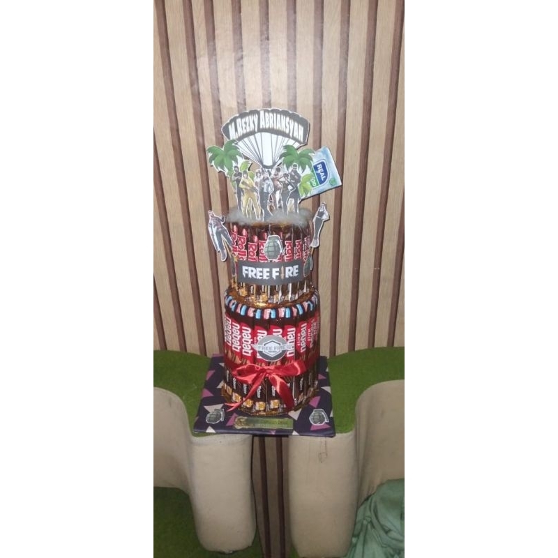 

Snack tower free fire 2 tingkat free paking