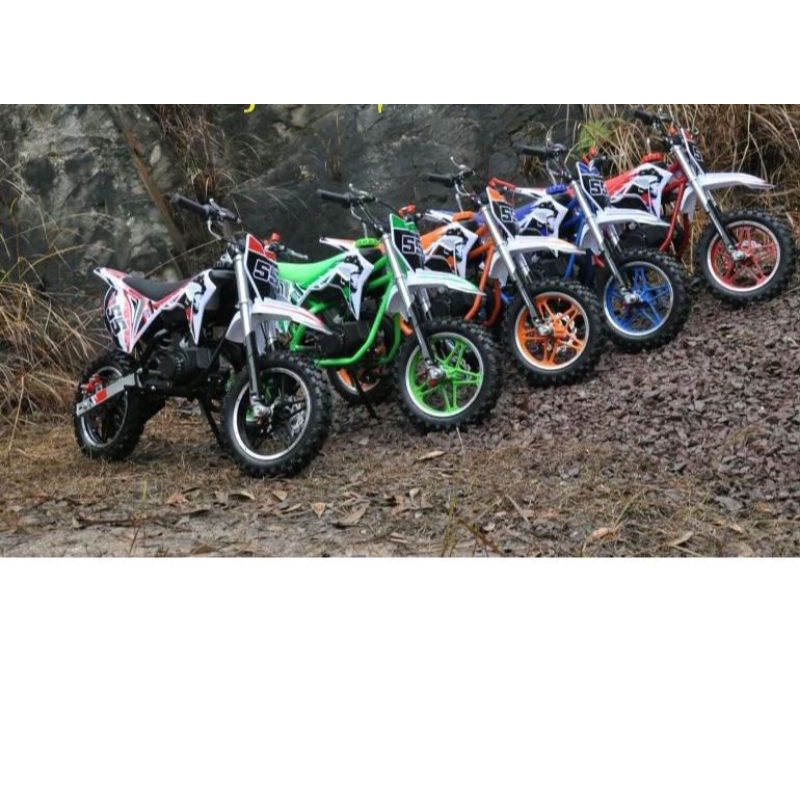 MOTOR MEDIUM TRAIL BLACKPANTHER SINGLE STARTER MESIN 2 TAK 50 CC - MOTOR CROSS ANAK