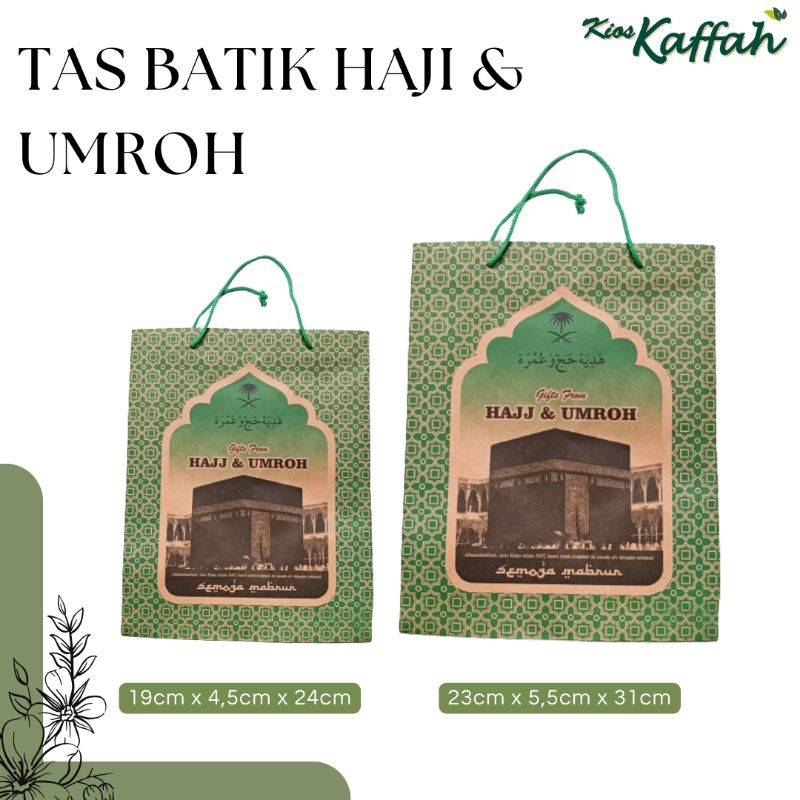 

Paperbag Batik 20pc L untuk Oleh Oleh Haji/Umroh