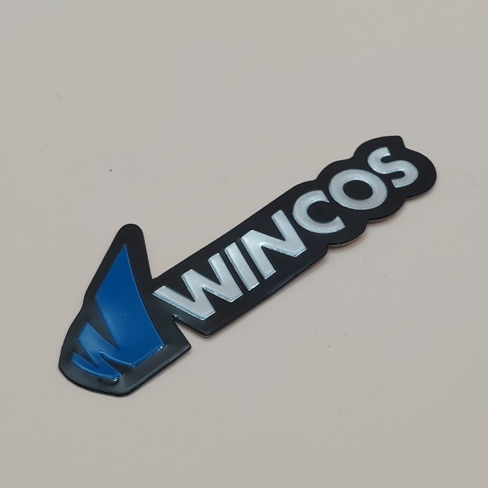Stiket wincos kaca film sticker eblem emboss wincos window film