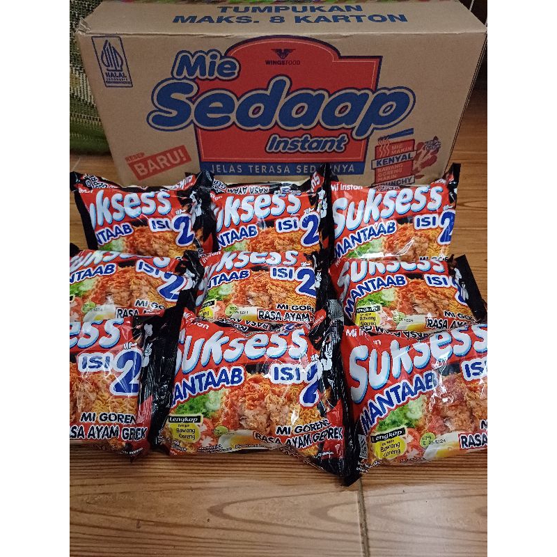 

Mie SUKSES ISI 2 RASA AYAM GEPREK