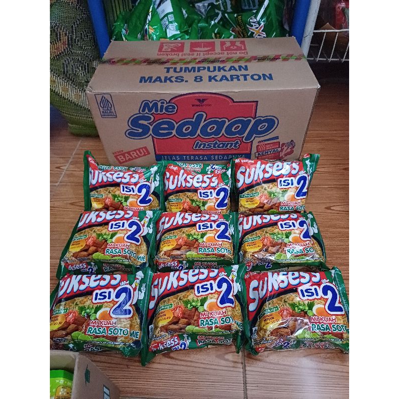 

Mie SUKSES ISI 2 RASA SOTO