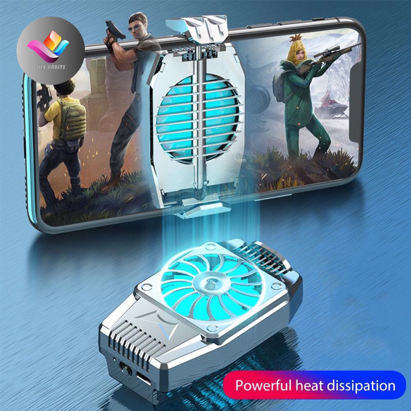 Cooling Fan Pad Kipas Pendingin HP Handphone Mobile Smartphone Android Iphone