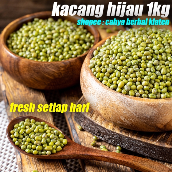 

Kacang Hijau 1 Kg Ijo Mentah Super