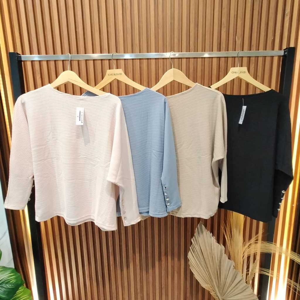 YARRA KNIT BUTTON / ATASAN SIMPLE KNITT