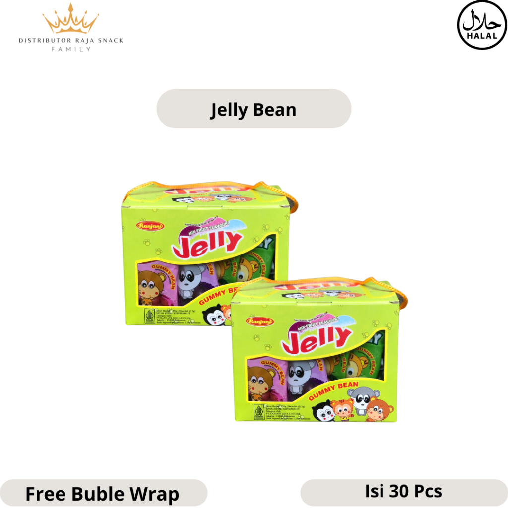 

Ranjani Jelly Bean isi 1 Box 30pcs @5gram