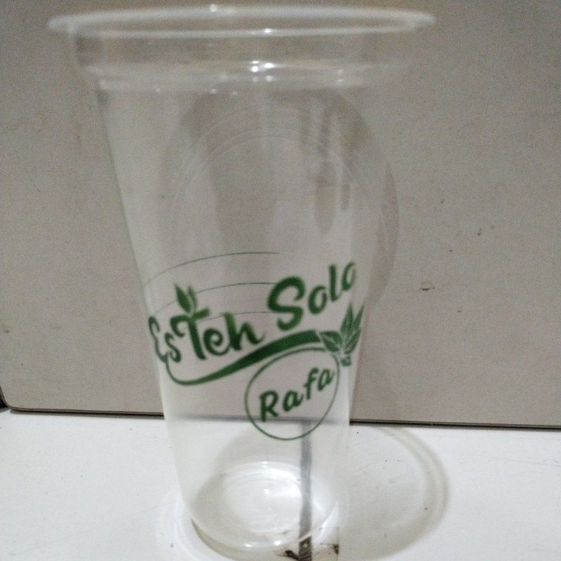 Sablon cup gelas OZ 22 oval