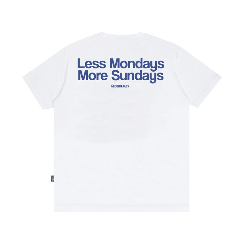 Kaos Dobujack Putih Dream Week T-shirt Pria Wanita