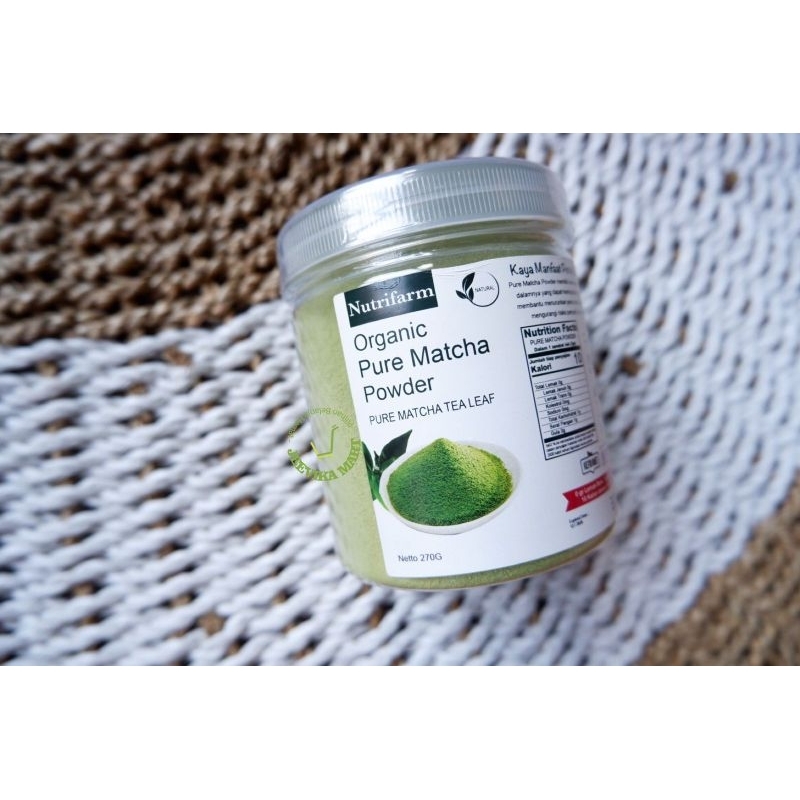 

NUTRIFARM || MATCHA BUBUK 270GR