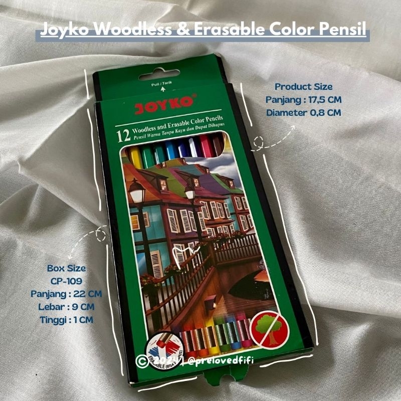 

Joyko Woodles & Erasable Color Pensil