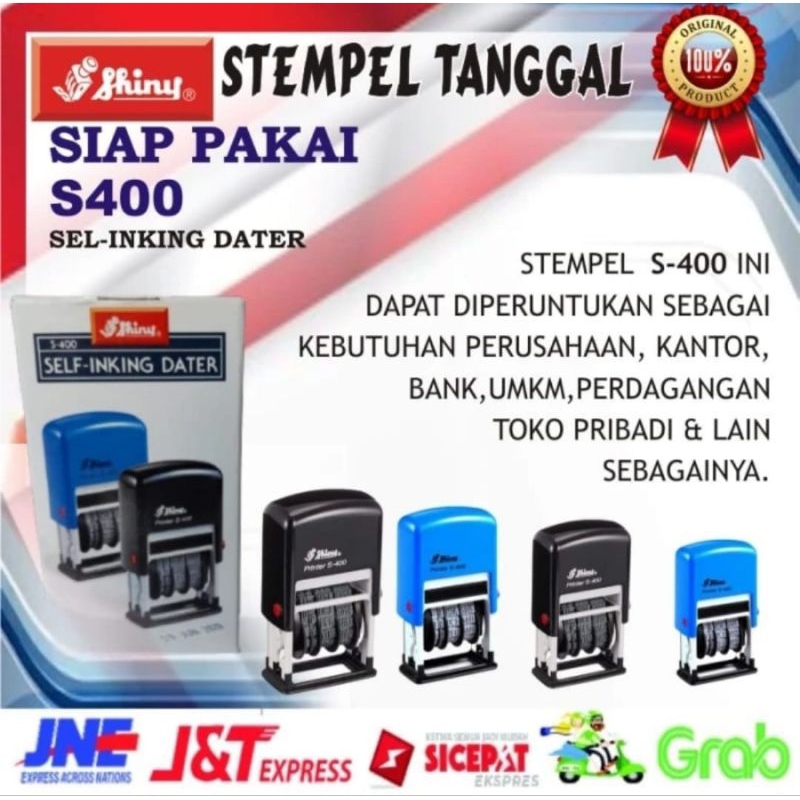 

stempel tanggal S-400 kantor toko serbaguna
