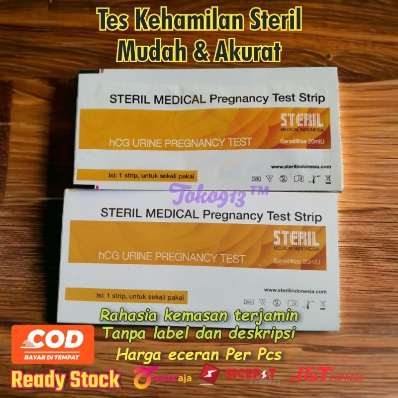 tes hamil steril / tes kehamilan steril / testpack hamil steril / tespek hamil steril privasi kemasa