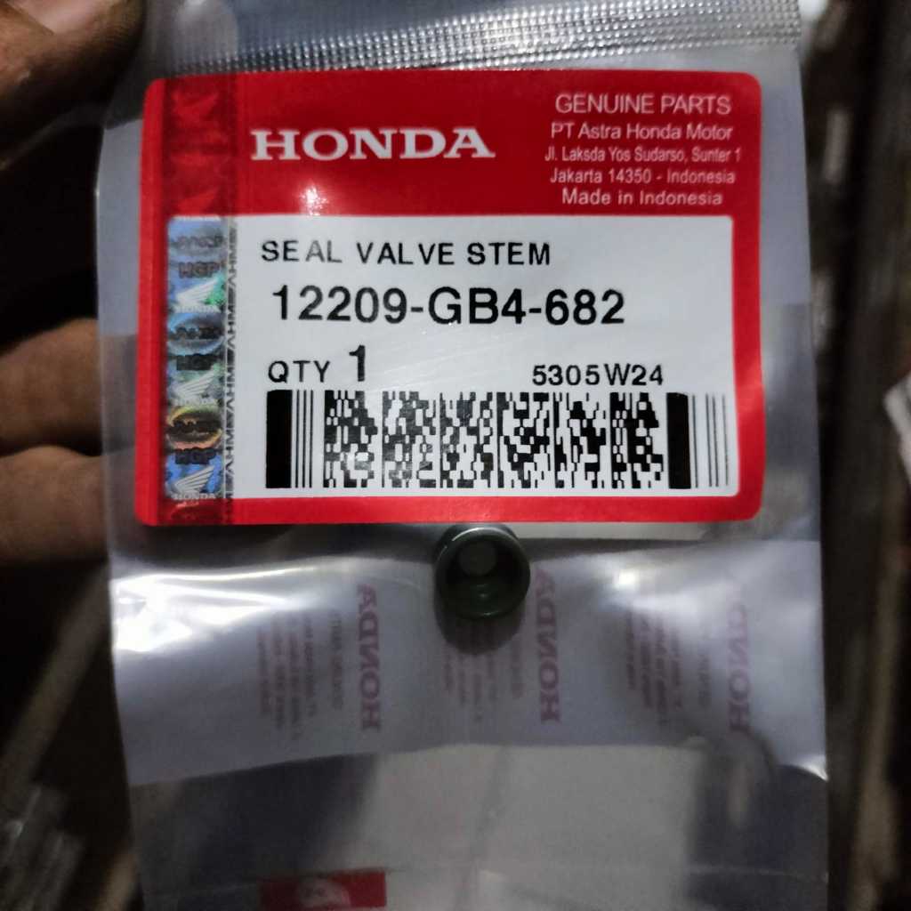 SEAL KLEP GRAND (GB4-682) UNTUK MOTOR PRIMA/GRAND ORIGINAL HONDA AHM