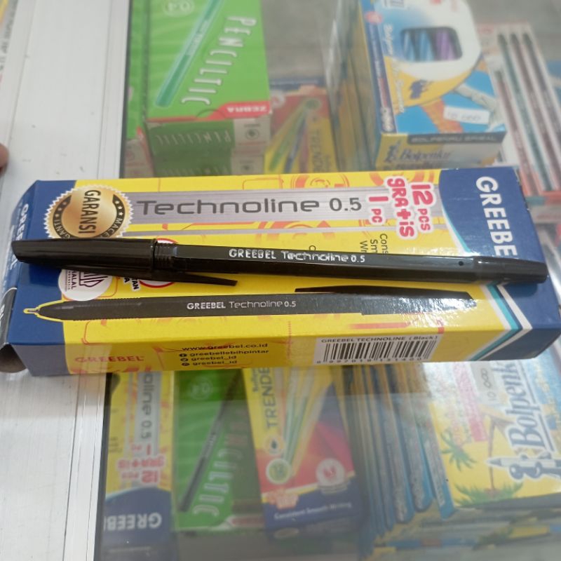 

1 PCS PENA GREEBEL TECHNOLINE 0.5 HITAM